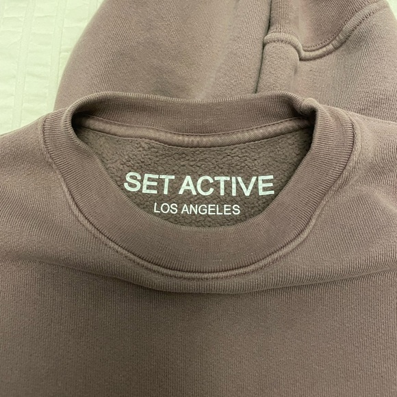 Set Active Cropped Crewneck - Picture 4 of 5